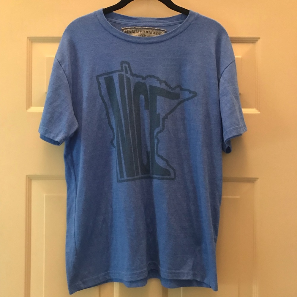 Men’s Hammer Made Minnesota Nice MN Blue T-shirt